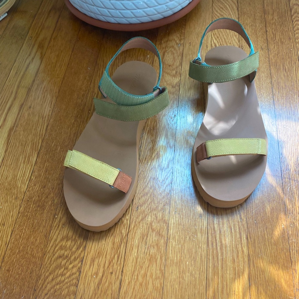 Madewell color lock sandals